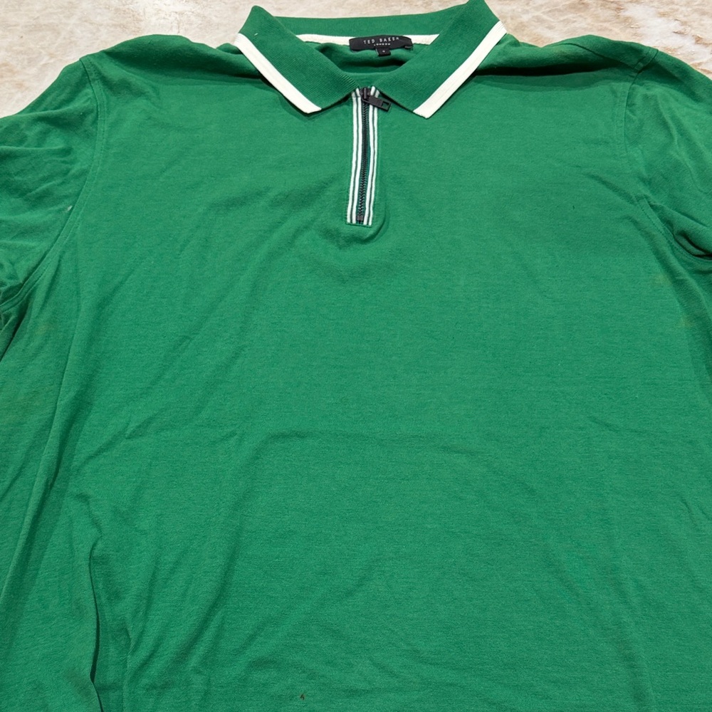 Green Ted Baker Polo Shirt